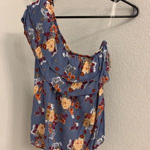Socialite Floral One Strap Top